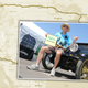 Illustration for article titled This Wonderful Loon Is Driving A 1919 Air-Cooled Franklin All Around America